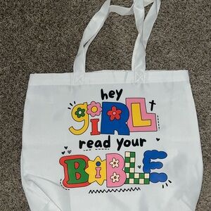 New Launch 🚨‼️Colorful Graphic Christian Tote Bag
